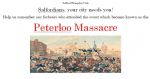 Salford and Eccles Peterloo March 17th August